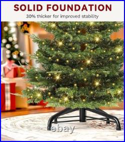Home 7.5 ft Pre-Lit Grand Duchess Fir Christmas Tree