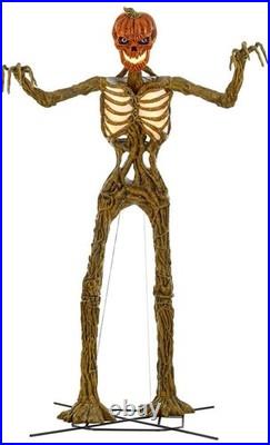 Home Accents 12-Foot Inferno Pumpkin Skeleton with LifeEyes