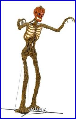 Home Accents 12-Foot Inferno Pumpkin Skeleton with LifeEyes