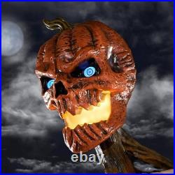 Home Accents 12-Foot Inferno Pumpkin Skeleton with LifeEyes