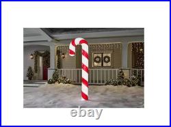 Home Accents Giant Candy Cane 7 Ft LED Blowmold Home Depot USED 100% Work