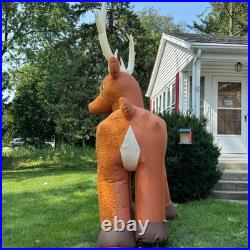Home Accents Holiday 10.5 Foot Giant LED Reindeer Inflatable