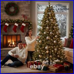 Home Accents Holiday 7.5 ft. Festive Pine LED Pre-Lit Christmas Tree T5