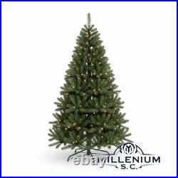 Home Accents Holiday 7.5 ft. Festive Pine LED Pre-Lit Christmas Tree T5