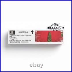 Home Accents Holiday 7.5 ft. Festive Pine LED Pre-Lit Christmas Tree T5