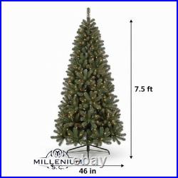 Home Accents Holiday 7.5 ft. Festive Pine LED Pre-Lit Christmas Tree T5
