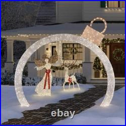 Home Accents Holiday Yard Decoration 9 Ft. Ornament Arch