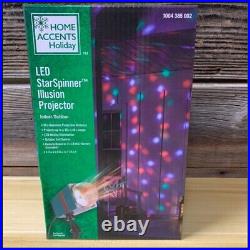 Home Accents LED Star Spinner Illusion Projector, 15 Colors, Case of 8 withDisplay