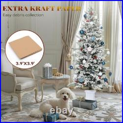 Home Christmas Tree with 6FT Pre-Decorated Red Berries