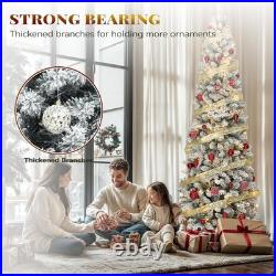 Home Decoration 7.5 ft Pre-Lit Grand Duchess Fir Christmas Tree