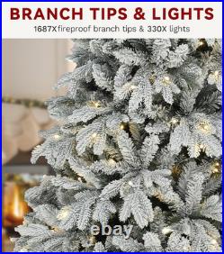 Home Decorators 7.5 Ft Pre-Lit LED Grand Duchess Balsam Fir Christmas Tree