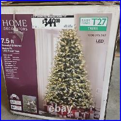 Home Decorators 7.5 foot Artificial Tree 600 Lights T27 G2