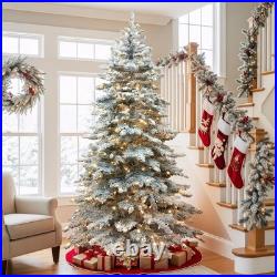 Home Decorators 7.5 ft Pre-Lit Grand Duchess Fir Christmas Tree