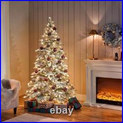 Home Decorators 7.5 ft Pre-Lit Grand Duchess Fir Christmas Tree