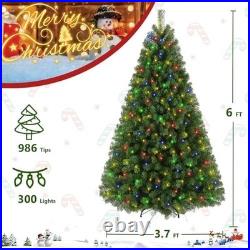 Home Decorators 7.5 ft Pre-Lit Grand Duchess Fir Christmas Tree