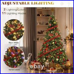 Home Decorators 7.5 ft Pre-Lit LED Grand Duchess Balsam Fir Christmas Tree