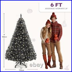 Home Decorators 7.5 ft Pre-Lit LED Grand Duchess Balsam Fir Christmas Tree