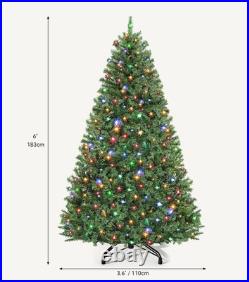 Home Decorators 7.5 ft Pre-Lit LED Grand Duchess Balsam Fir Christmas Tree