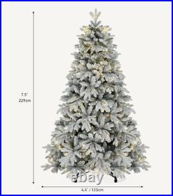 Home Decorators 7.5 ft Pre-Lit LED Grand Duchess Balsam Fir Christmas Tree