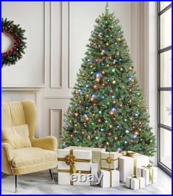 Home Decorators 7.5 ft Pre-Lit LED Grand Duchess Balsam Fir Christmas Tree