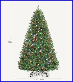 Home Decorators 7.5 ft Pre-Lit LED Grand Duchess Balsam Fir Christmas Tree
