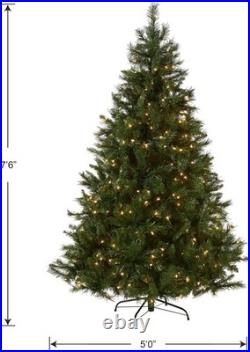 Home Decorators 7.5 ft Pre-Lit LED Grand Duchess Balsam Fir Christmas Tree
