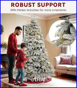 Home Decorators 7.5 ft Pre-Lit LED Grand Duchess Balsam Fir Christmas Tree