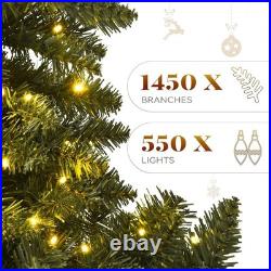 Home Decorators 7.5 ft Pre-Lit LED Grand Duchess Balsam Fir Christmas Tree