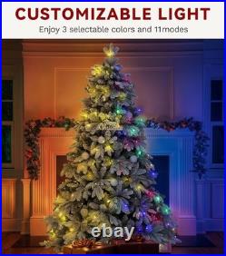 Home Decorators 7.5 ft Pre-Lit LED Grand Duchess Balsam Fir Christmas Tree