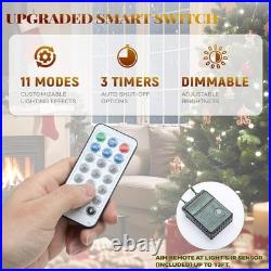 Home Decorators 7.5 ft Pre-Lit LED Grand Duchess Balsam Fir Christmas Tree