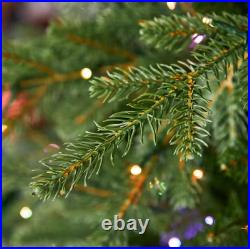 Home Decorators Collection 7.5 ft. Pre-Lit LED Grand Duchess Twinkling Fir Slim