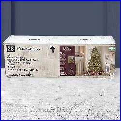 Home Depot 7.5 Ft. Grand Duchess Full Balsam Tree-T27 Dual Lights TIKTOK VIRAL