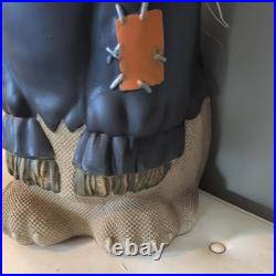 Home Depot Holiday Halloween Classics LED Bull Terrier Scarecrow New without box