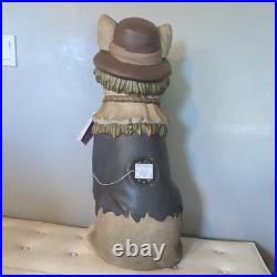 Home Depot Holiday Halloween Classics LED Bull Terrier Scarecrow New without box