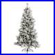 Home_Heritage_Snowdrift_7_5_PreLit_Artificial_Tree_Berries_Pinecones_Used_01_qa