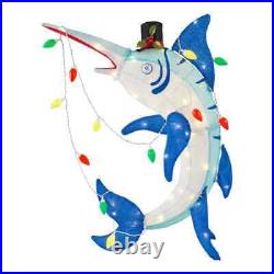 Home accents Christmas 36 inch LED Marlin/Longfin Yard Decoration