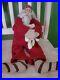Honey_Me_Sitting_Christmas_Santa_with_Teddy_Bear_Primitive_doll_01_oxs