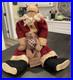 Honey_and_me_Santa_Doll_2001_Signed_33_Inch_RARE_wood_sole_shoes_Folk_Art_B149_01_juw