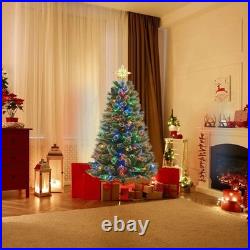Honeywell 5 ft Cashmere Pre-Lit Artificial Christmas Tree Multi-Color Lights