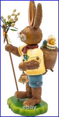 Hubrig Rabbit Hans 12 Wooden Statue Figurine Holiday Christmas Gifting Decor