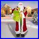 Huge_6_Life_Size_Standing_Plush_Santa_Claus_Figure_with_Teddy_Bear_Gift_Bag_01_ell