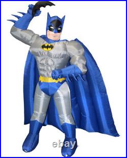 Huge Adam West Batman 7' Inflatable Air Blown DC Comics Licensed Yard Decoration