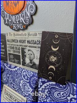 Huge Halloween Decorations Gothic Decor LOT Myers Freddie Beetlejuice Spooky