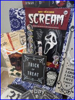 Huge Halloween Decorations Gothic Decor LOT Myers Freddie Beetlejuice Spooky