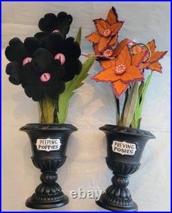 Hyde & Eek Halloween Preying Posies & Peeping Poppies Ghoulish Garden Plants