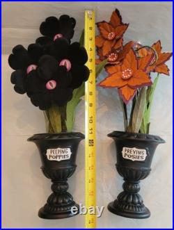 Hyde & Eek Halloween Preying Posies & Peeping Poppies Ghoulish Garden Plants