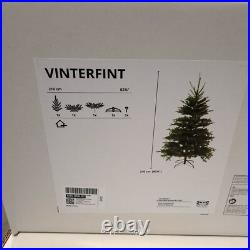 IKEA VINTERFINT Artificial Christmas Tree Indoor Green 82 ¾ New