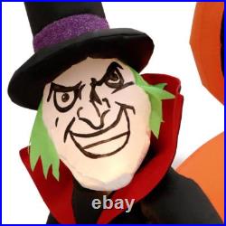 Inflatable Ghost Coach 12 ft. Pre-Lit Projection Kaleidoscope Halloween Decor