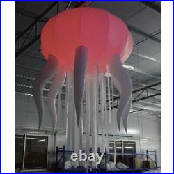 Inflatable Hanging Jellyfish Party Sales Decoration Led Glowing 16 Colors