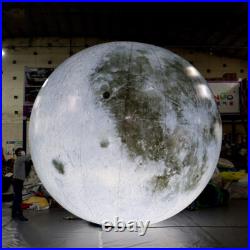 Inflatable Moon Planet Model With LED Lights Hanging Inflatable LED Moon wedding